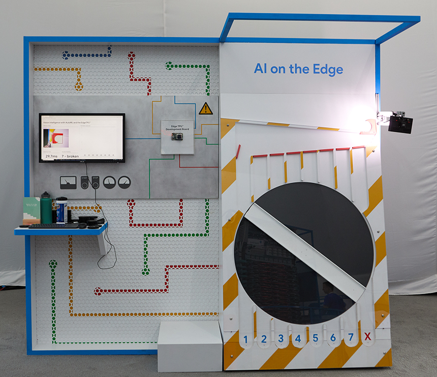 Google Edge TPU Puck Sorting Demo